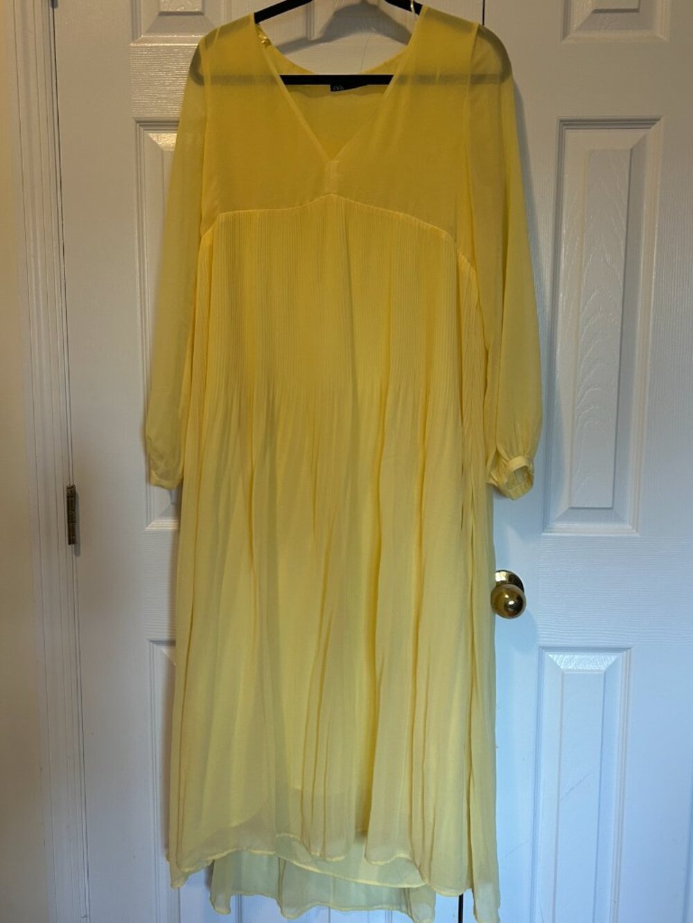 Butter Yellow Zara Dress